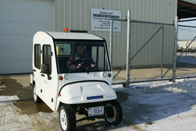 New low-speed electric vehicles in operation at Fort McCoy