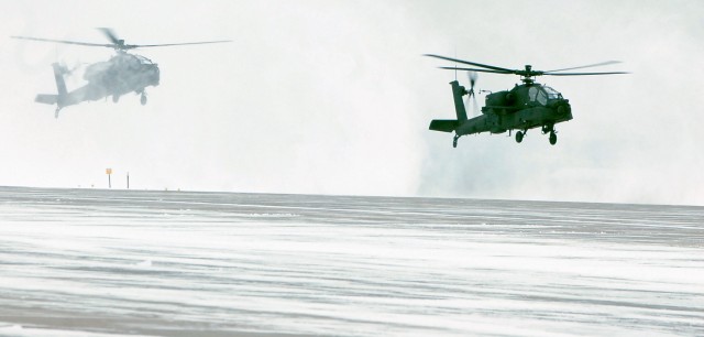Apache helicopters make Fort Drum home