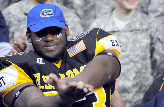 All-American Bowl &#039;Gator chomp&#039;