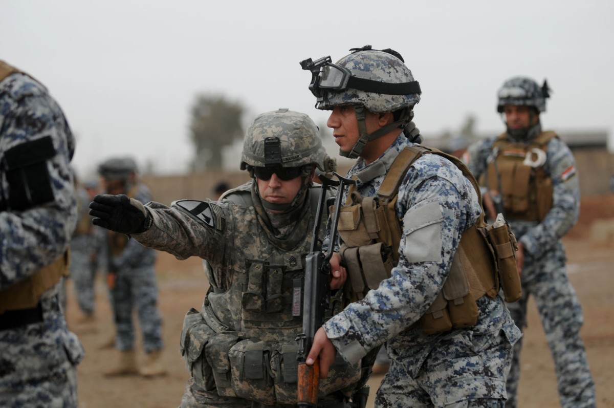 Task Force Marne Soldiers train Iraqi Federal Police | Article | The ...