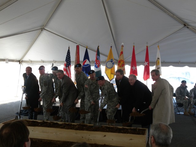 AMC Band breaks ground on state-of-the-art training facility at Redstone