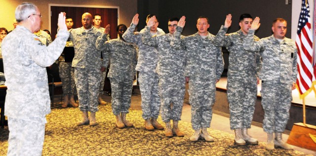 14 Rucker Soldiers renew dedication to country