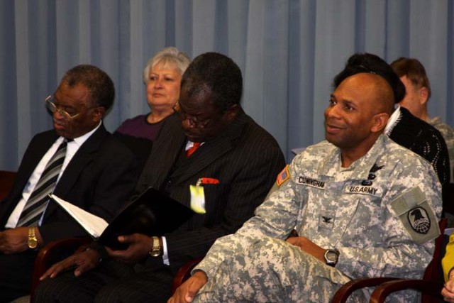 USASMDC/ARSTRAT personnel gather for Dr. Martin Luther King, Jr. birthday anniversary