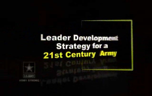 Leader Development Strategy for a 21st Century Army