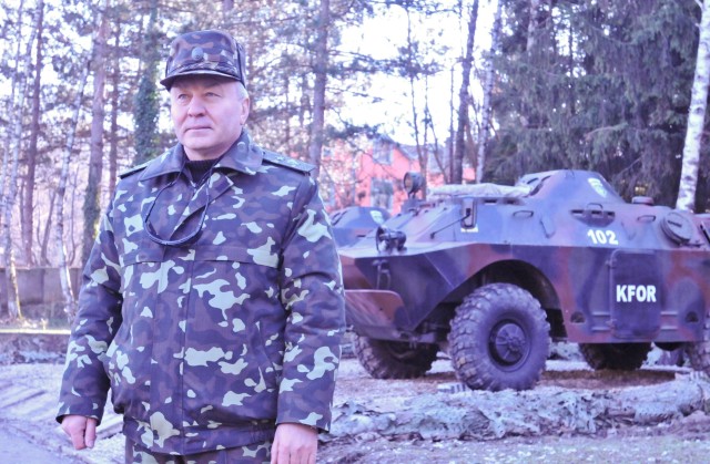 General&#039;s Kosovo visit focuses on Ukraine&#039;s role in peace-support mission