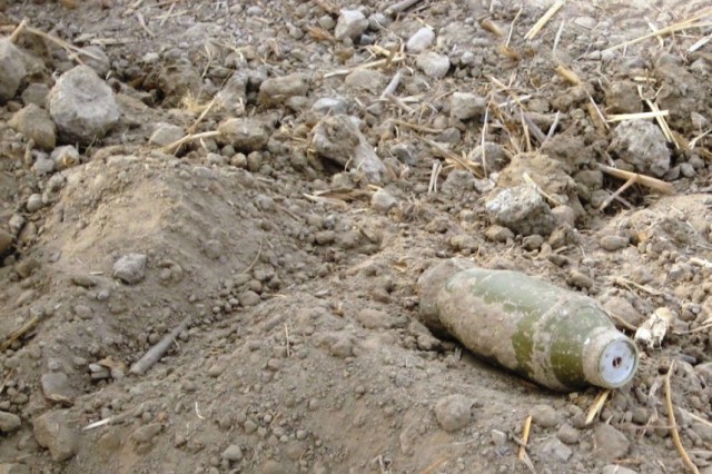 unearthed ordnance
