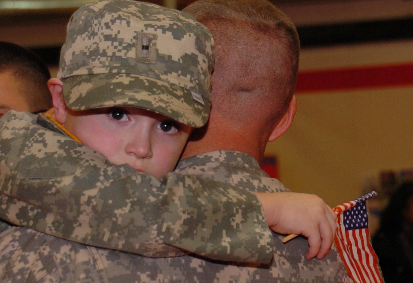 Families greet Soldiers from 66th Trans. Co. returning to ...