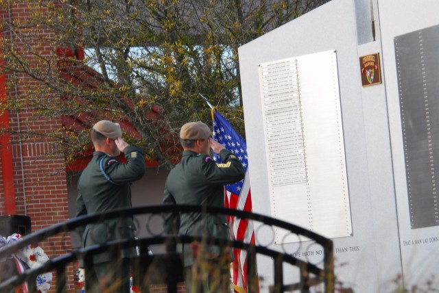 Three Fallen Rangers Honored at Hunter