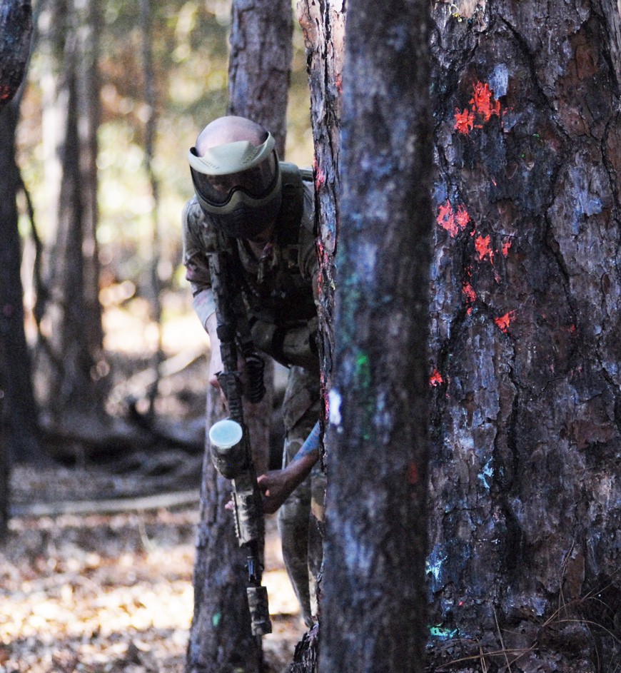 Paintball wars Sport requires 'Accuracy, stealth' Article The