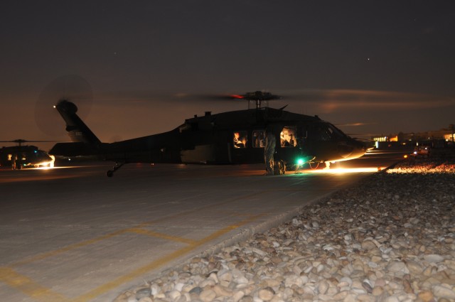 Night Landing in Iraq