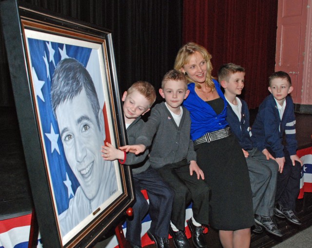 Ceremony celebrates life of fallen Guard officer
