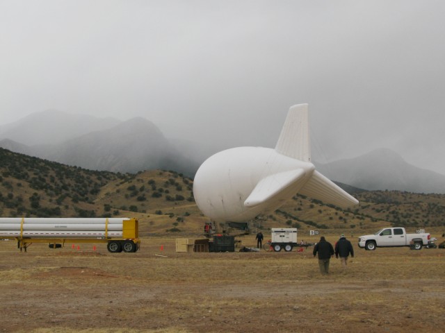 Fort Huachuca support of DoD aerostat test