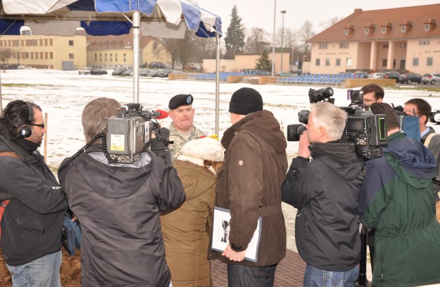 Wiesbaden breaks ground for new USAREUR Command and Battle Center