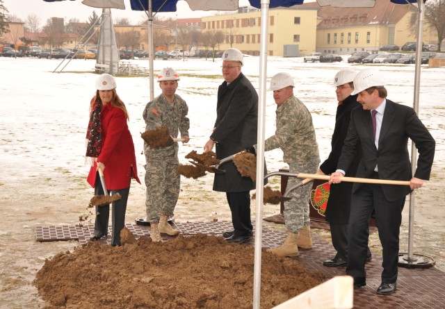 Wiesbaden breaks ground for new USAREUR Command and Battle Center