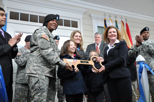 Moving day: Ceremony marks completion of first homes