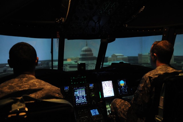 Flight simulator brings combat zones to Fort Bragg