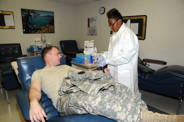 Fort Bragg Blood Donor Center helps Soldiers, Families take care of their own