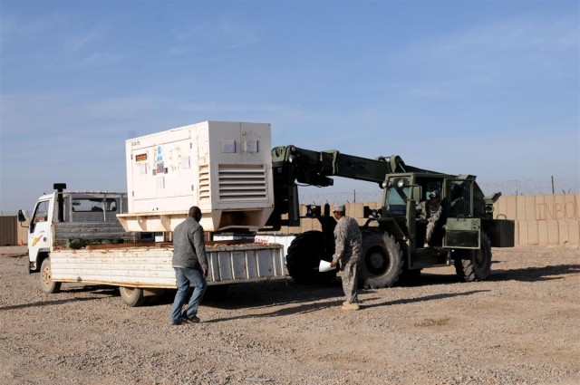 Operations company maintains presence at Basra during transition