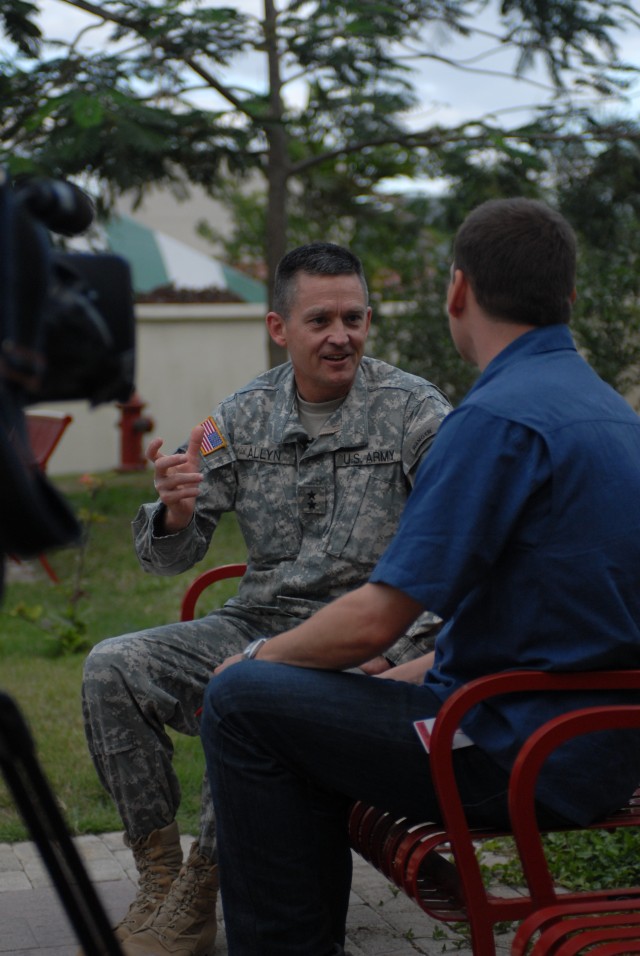 Maj. Gen. Allyn discusses role of U.S. forces in Haiti