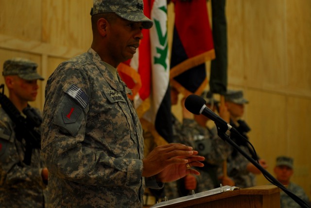 1st Infantry Division takes command of USD-S