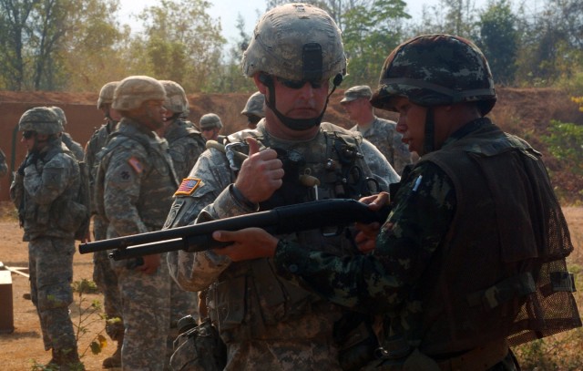 Class familiarizes US, Thai Soldiers with non-lethal weapons