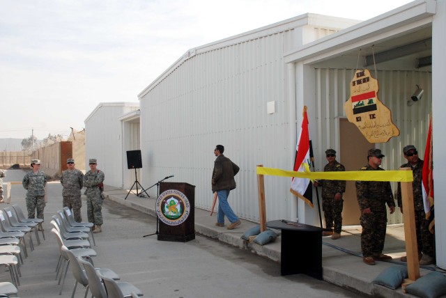 New Tactical Operations Center opens its doors to Iraqi corrections officers