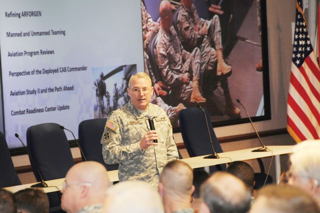 &#039;A Full Spectrum Capability&#039; -- Leaders navigate state of Aviation Branch during conference
