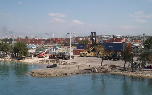 Haiti&#039;s port making progress