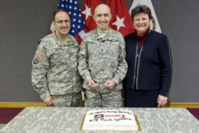 Maj. Gen. Justice celebrates 40 years in uniform