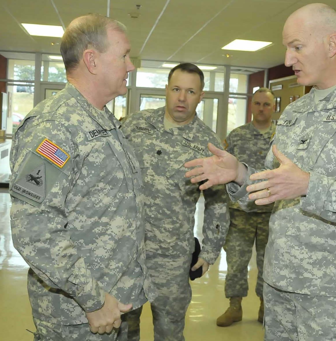 Gen. Dempsey visits Fort Sill to observe seamless training at schools ...