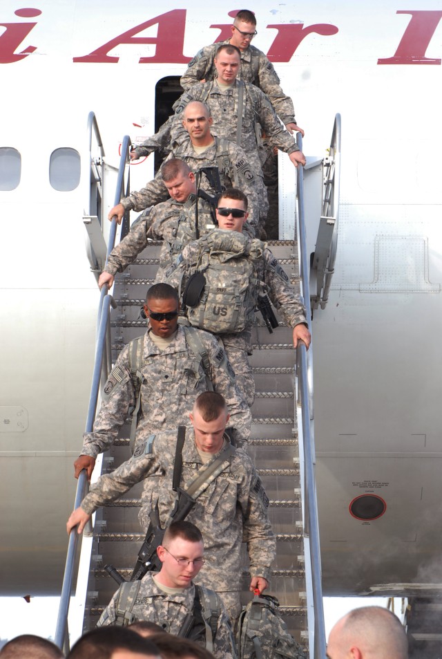 563rd Military Police Company returns from Iraq 
