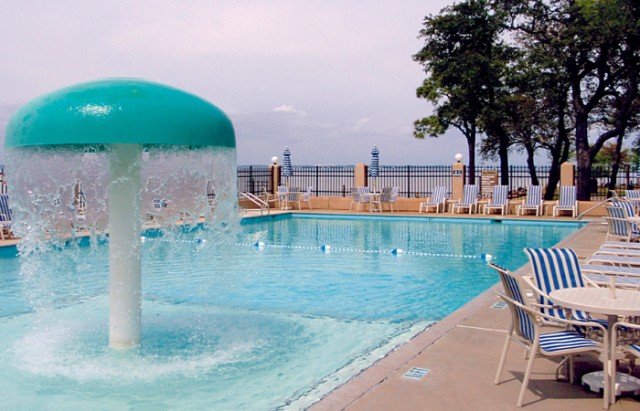 Poolside fun for families