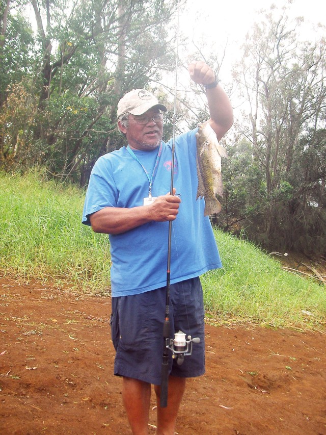 USAG-HI falls for the lure of freshwater fishing