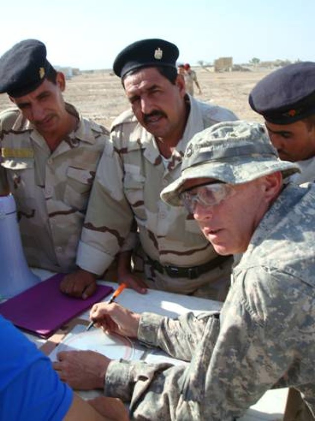 Training Iraqis to rain steel from above