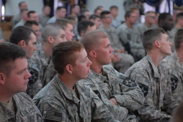 Vets give troops important lesson on taking care of their own