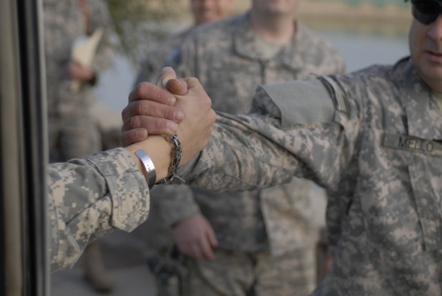 Vets give troops important lesson on taking care of their own