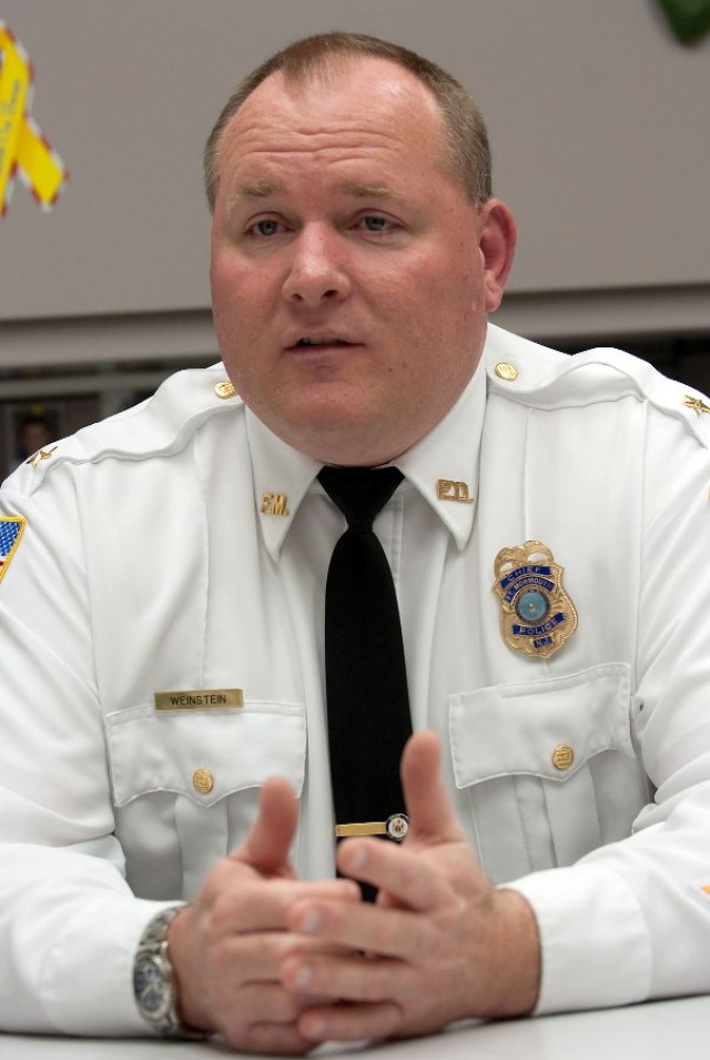 Fort Monmouth Police Chief: A study in contrast 