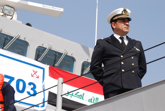 Iraqi Navy christens two ships