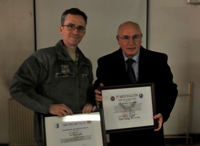 U.S. KFOR expert explains Aca,!EoeEmergency RadiologyAca,!a,,c in Gjilan/Gnjilane