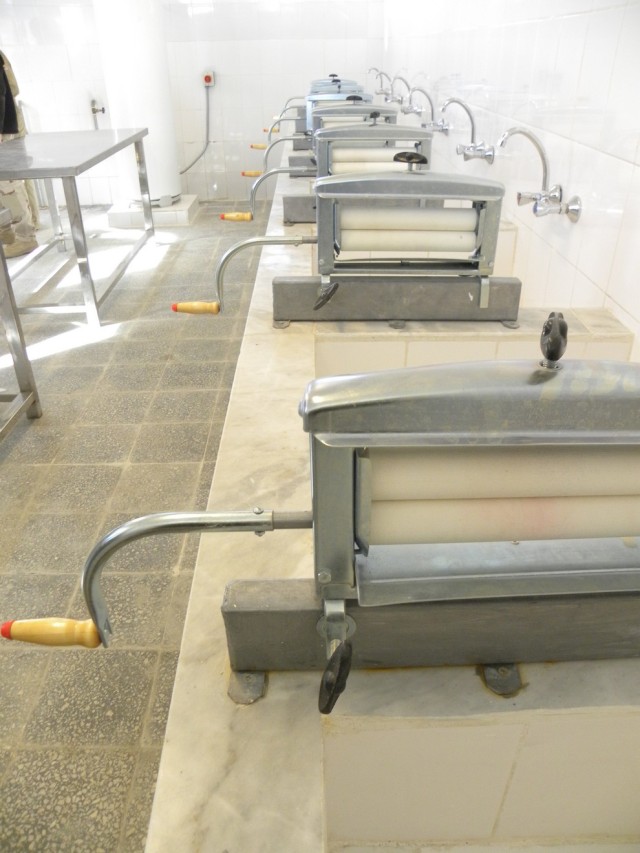 Laundry facility at ANA Gamburi Compound