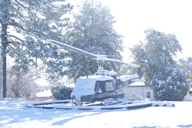 White out: Rare snowfall hits area