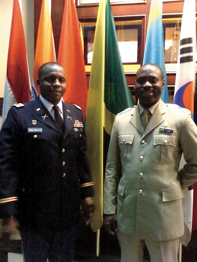 After 20 years, Jamaican officers reunite at CGSC