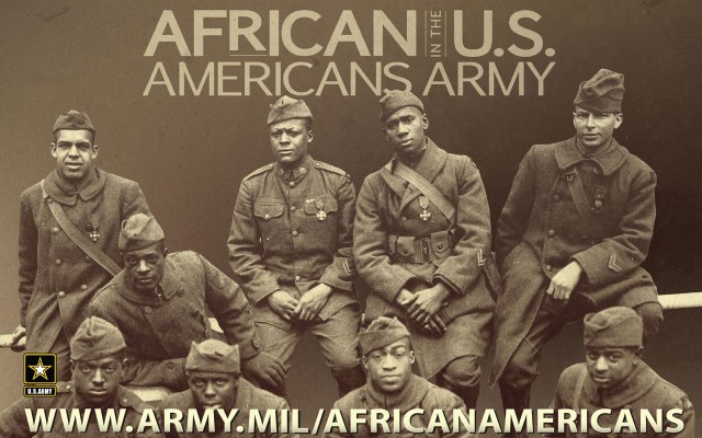 African Americans in the Army poster