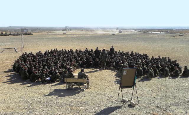 Afghan National Army soldiers