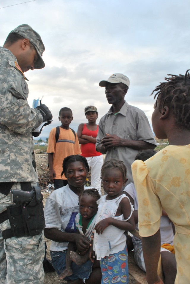 U.S. Special Operations civil affairs teams help displaced citizens in 