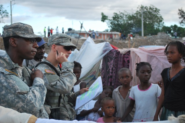 U.S. Special Operations civil affairs teams help displaced citizens in 