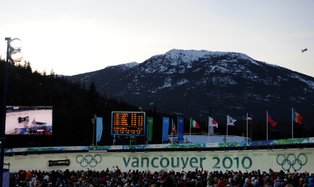 Guardsman drives bobsled in Turn 11