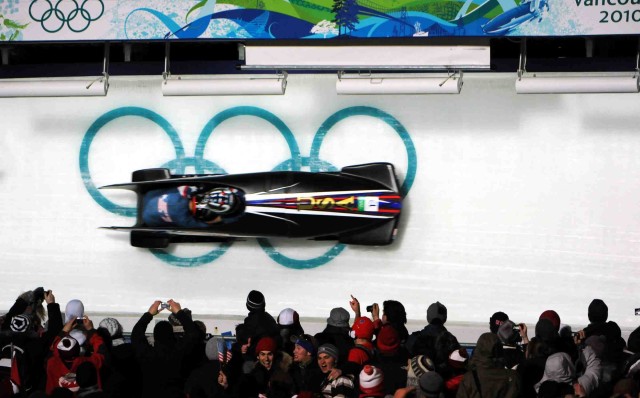 Current, former Soldiers finish two bobsled heats at Olympics