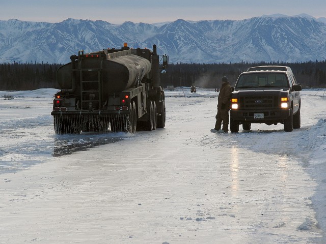 Building the ice road