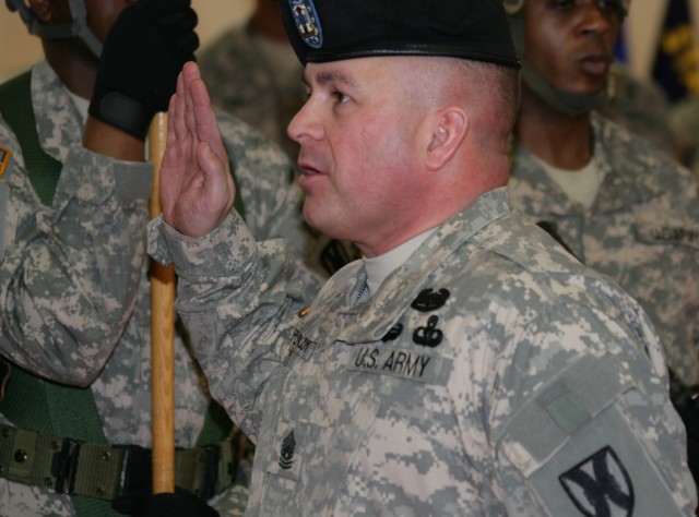 21st TSC welcomes new command sergeant major